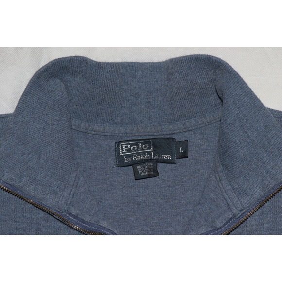 Polo Ralph Lauren Men's Long Sleeve 1/4 Zip Pullover Sweatshirt Size Large - Picture 8 of 9